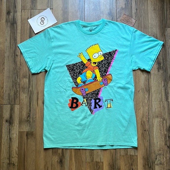 Bart Simpson Graphic T-shirt mens size large. 100% Cotton. - Picture 1 of 4
